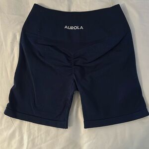 Aurola Navy Blue Gym Shorts